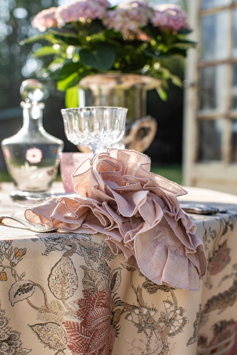 Riviera Tablecloth in Stain Resistant Cotton