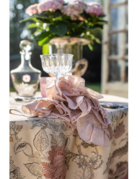 Riviera Tablecloth in Stain Resistant Cotton