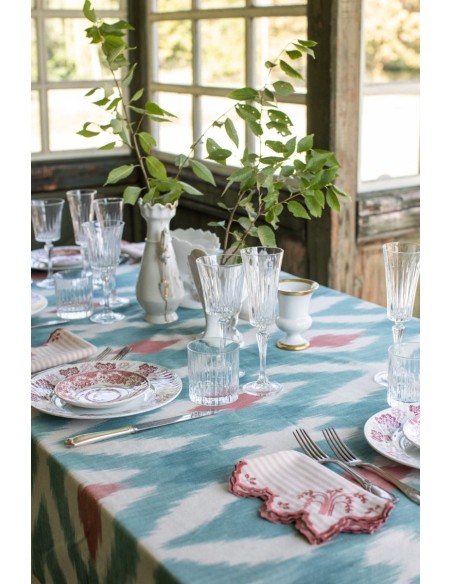 Eden Stain-Free Cotton Tablecloth