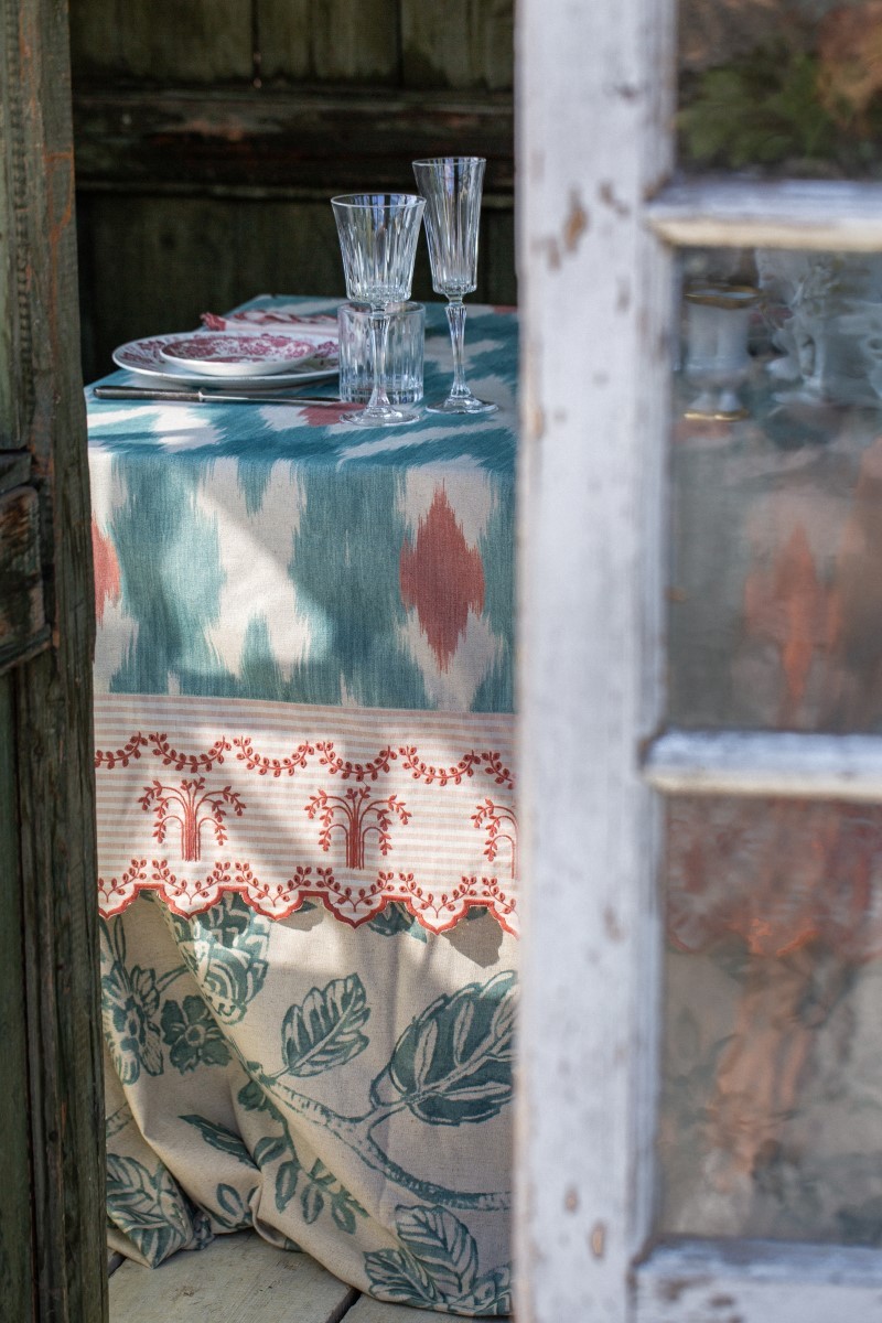 Nappe en coton sans taches Eden