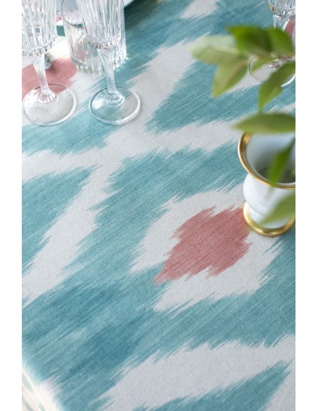 Eden Stain-Free Cotton Tablecloth