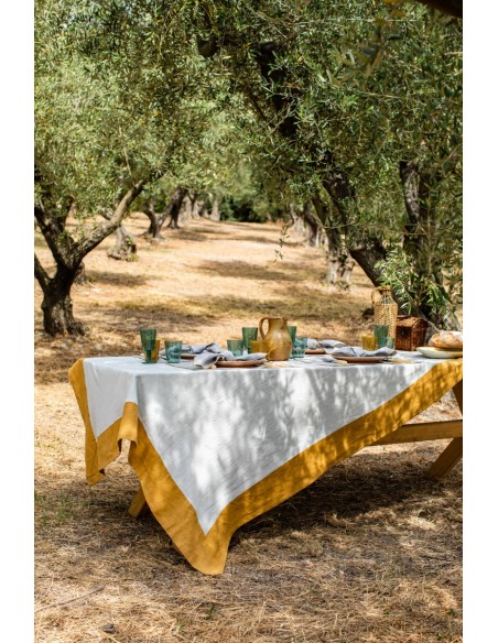 Nappe en lin Bauhaus 