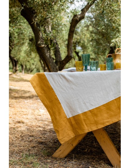 Nappe en lin Bauhaus 