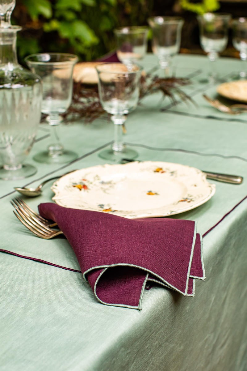 Nappe en lin Bauhaus 