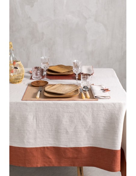 Nappe en lin Bauhaus 