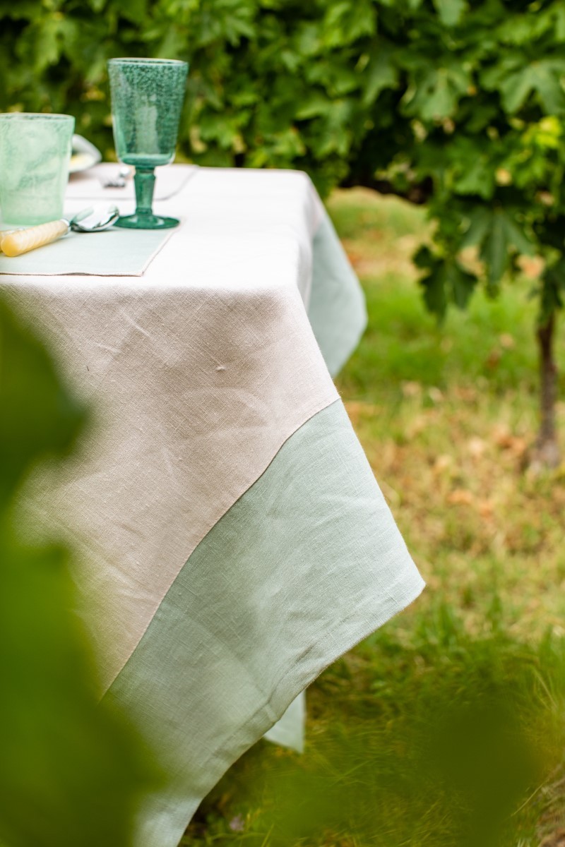 Nappe en lin Bauhaus 