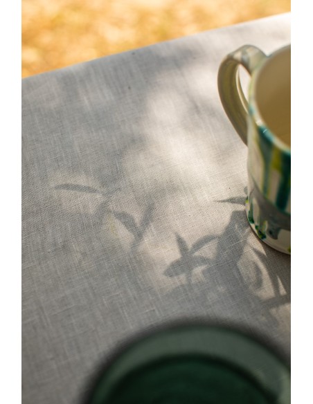 Stain Resistant Linen Bauhaus Tablecloth