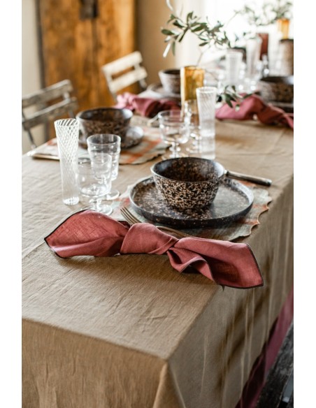 Nappe en lin Bauhaus 