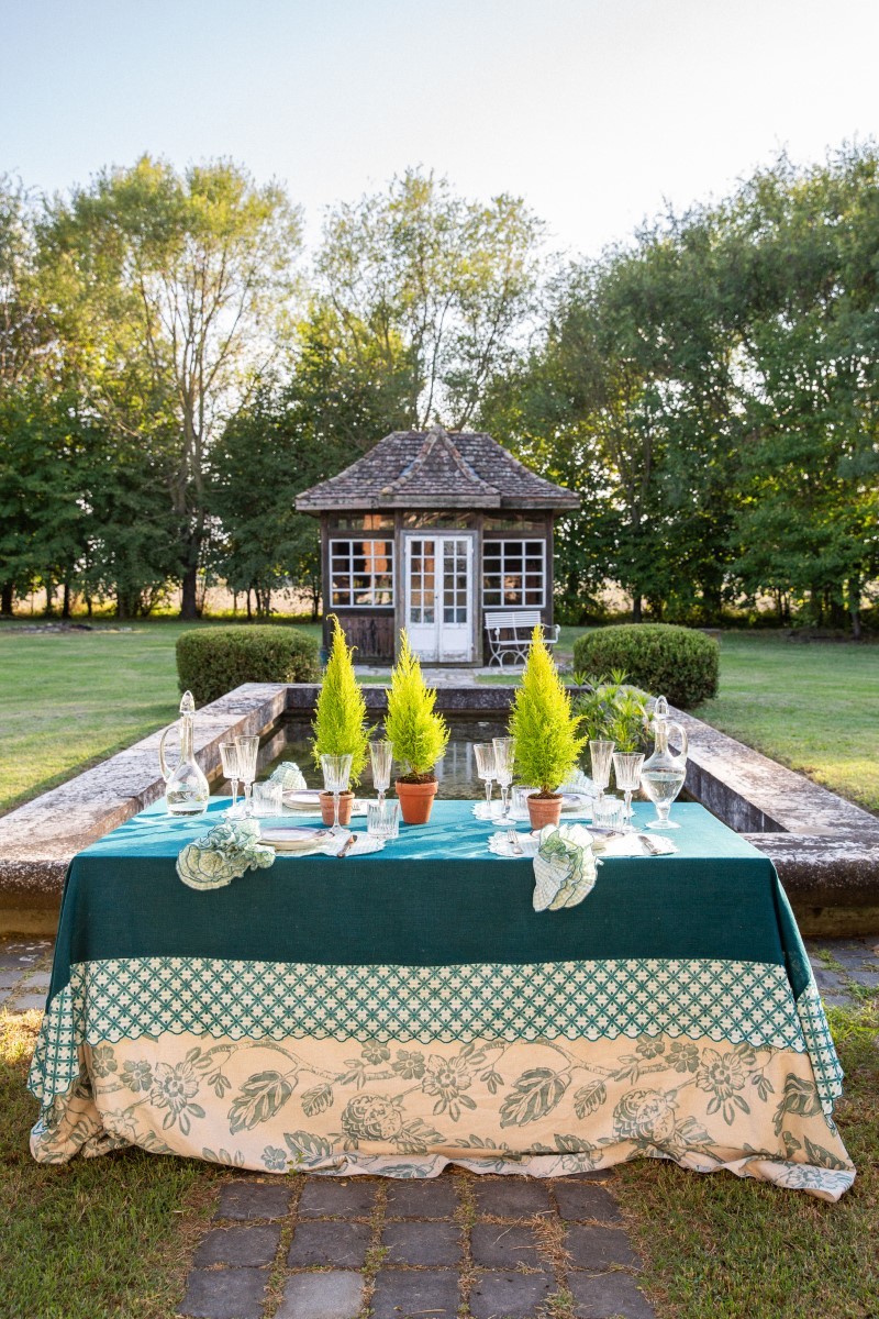 Linen Tablecloth Nastri