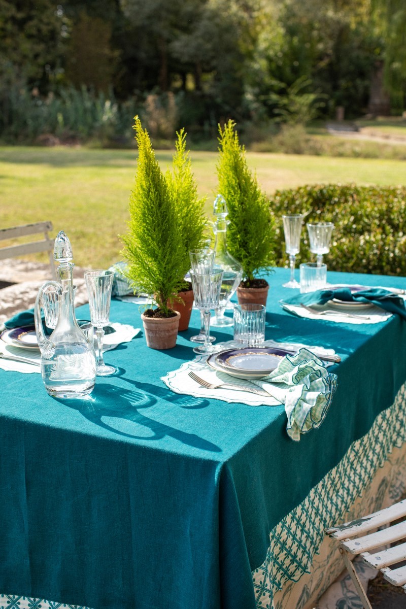Linen Tablecloth Nastri