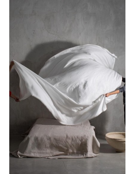 Drap de lin pur