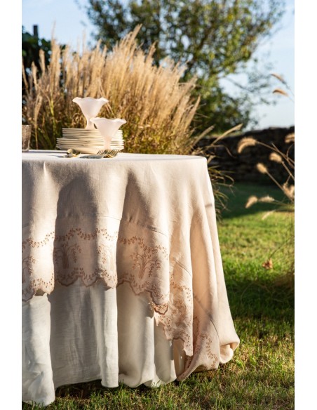 Eden Linen Tablecloth