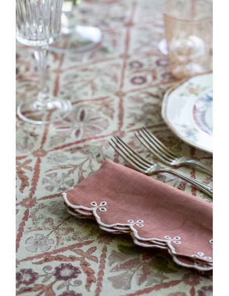 Nastri de serviette en lin