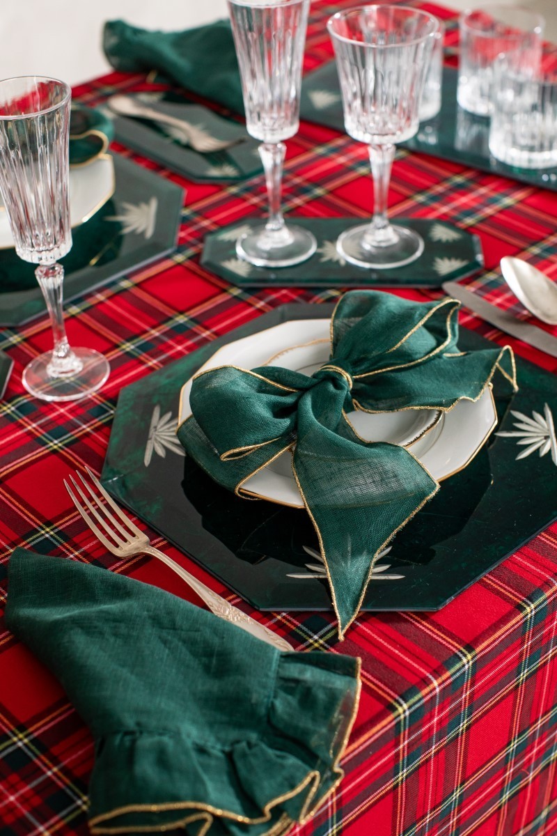 Sottopiatto Octo in Vetro