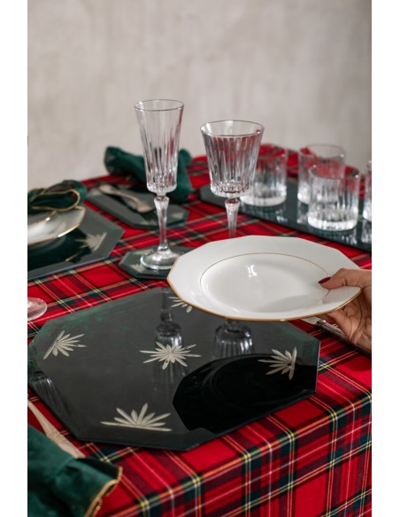 Sottopiatto Octo in Vetro