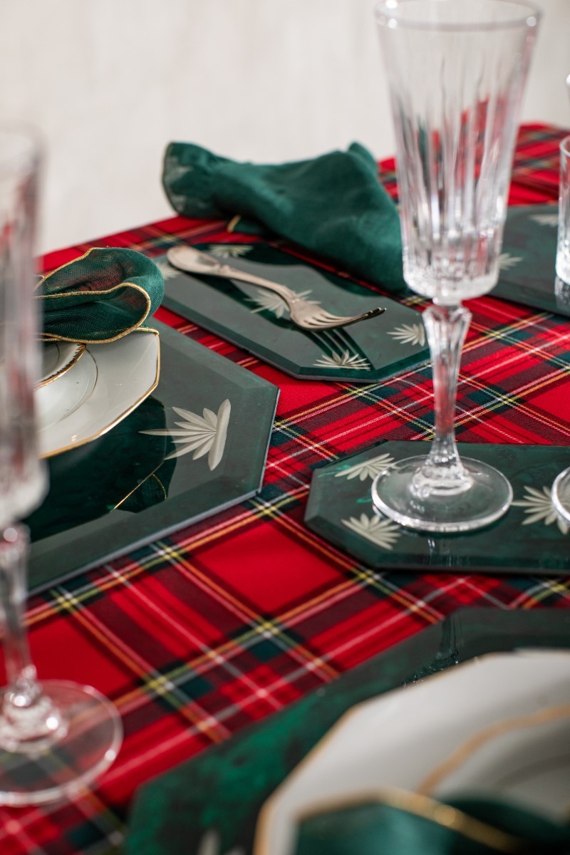 Sottopiatto Octo in Vetro