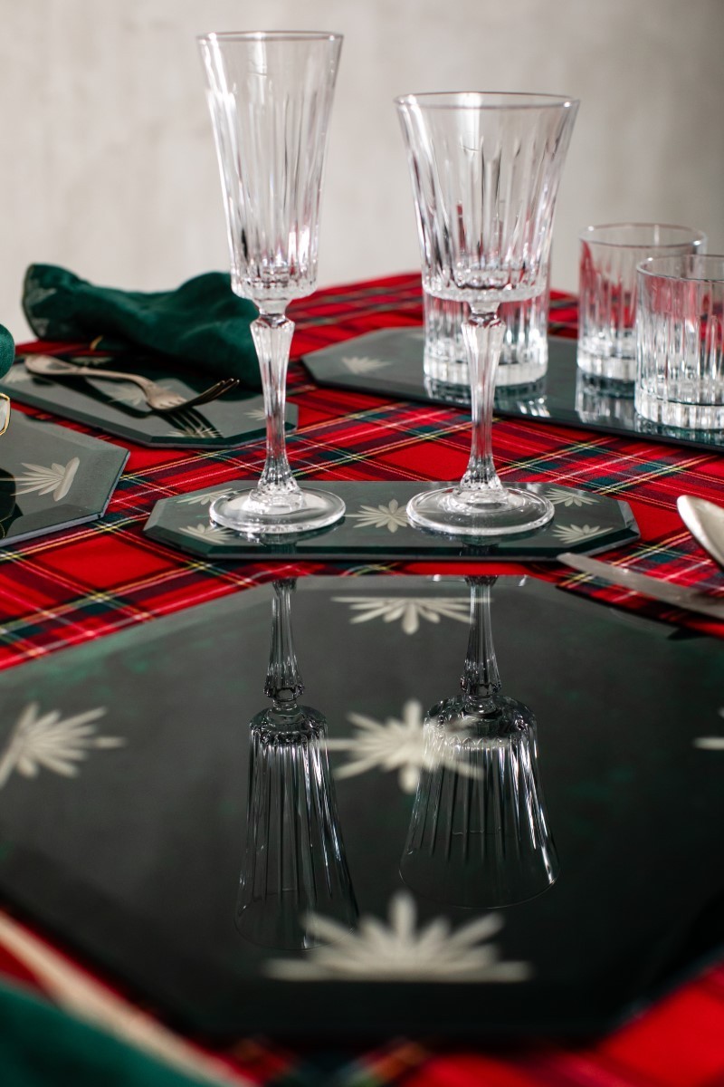 Sottopiatto Octo in Vetro