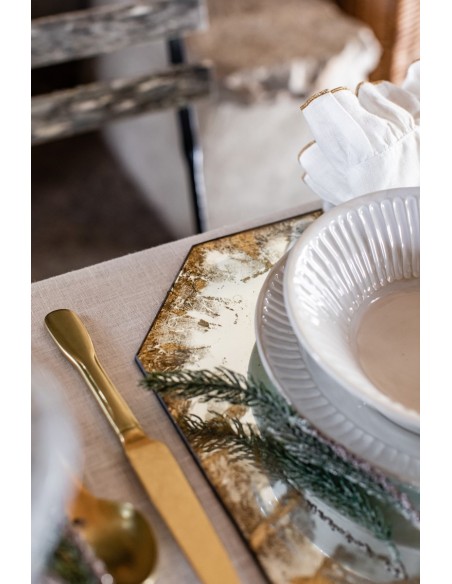 Sottopiatto Octo in Vetro