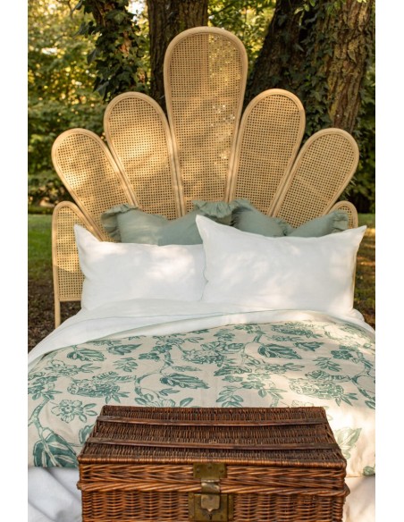 Copriletto Pure in Lino/Cotone