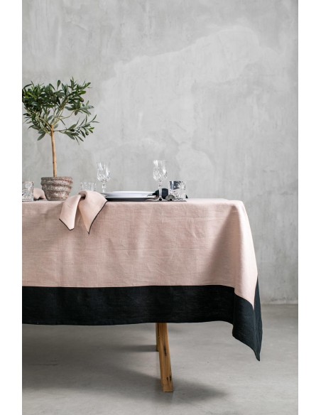 Nappe en lin Bauhaus enduit