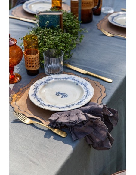 Set de table Firenze en lin enduit