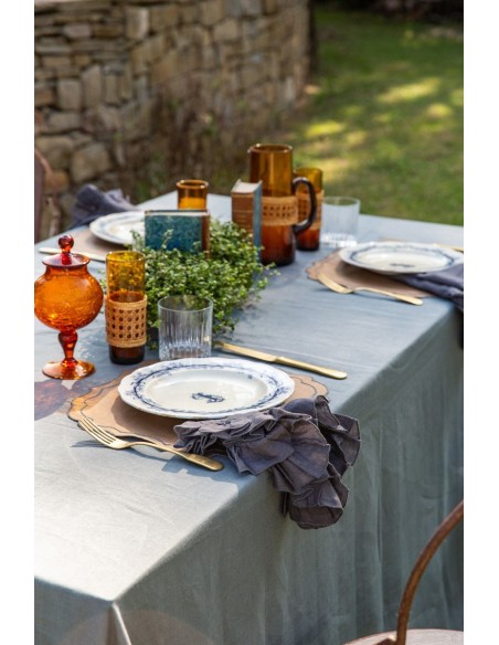 Set de table Firenze en lin enduit