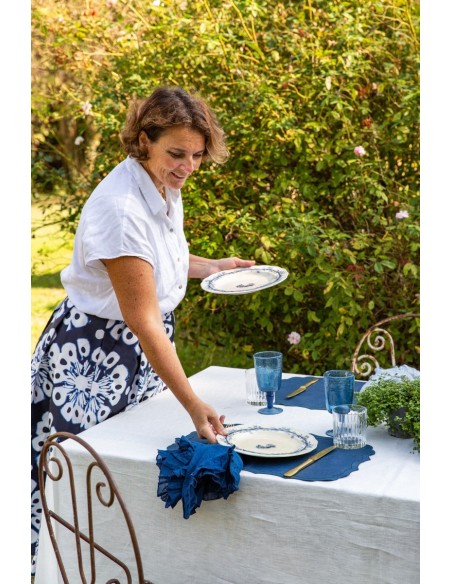 Set de table Firenze en lin enduit