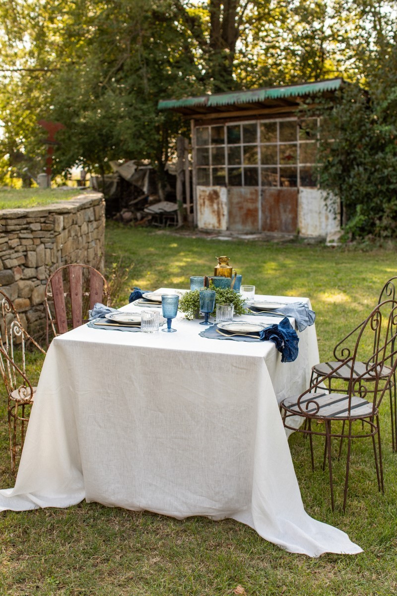 Set de table Firenze en lin enduit