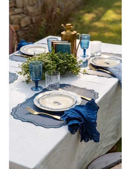 Set de table Firenze en lin enduit