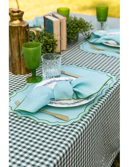 Set de table Firenze en lin enduit