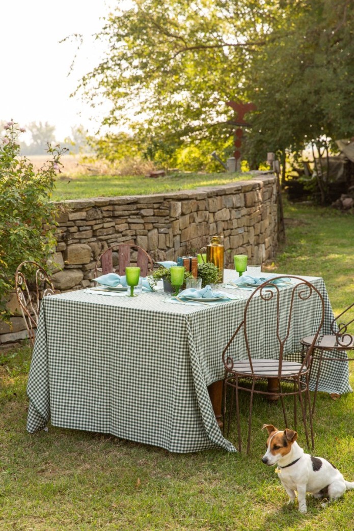 Set de table Firenze en lin enduit 2