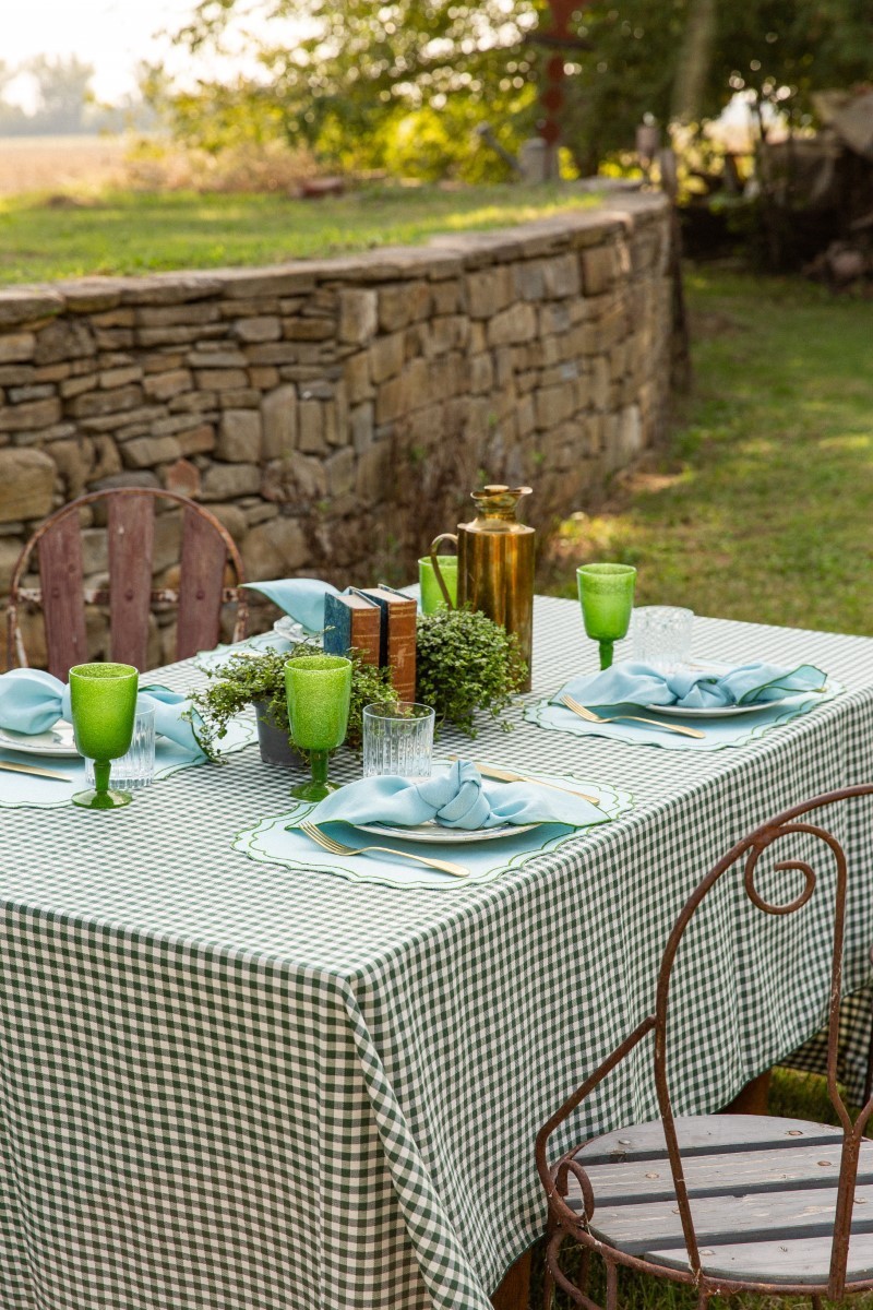 Set de table Firenze en lin enduit