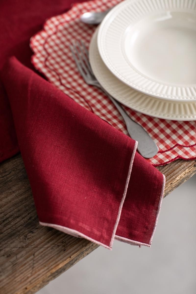 Serviette en lin Filo