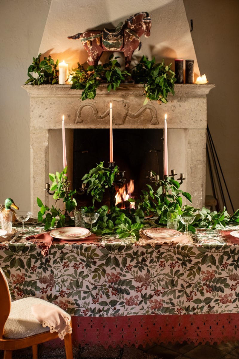 Amalfi Viscose Linen Tablecloth