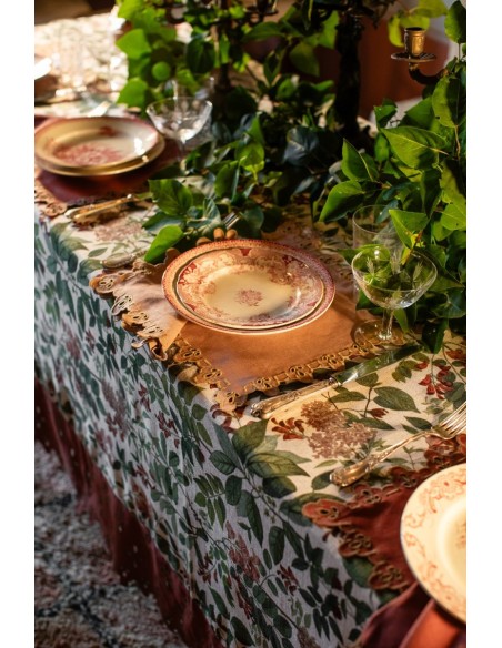 Amalfi Viscose Linen Tablecloth