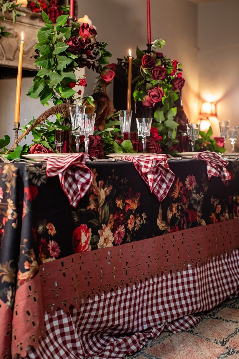 Amalfi Viscose Linen Tablecloth