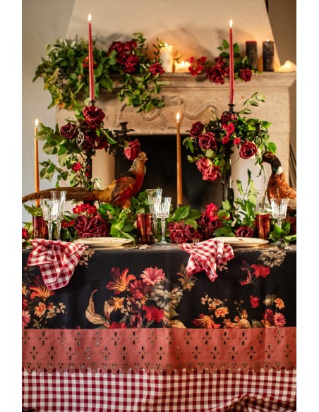 Amalfi Viscose Linen Tablecloth