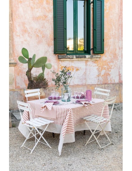 Stain Resistant Cotton Bauhaus Tablecloth