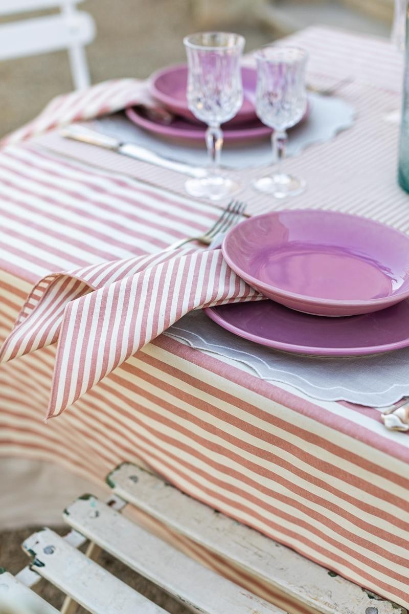 Stain Resistant Cotton Bauhaus Tablecloth
