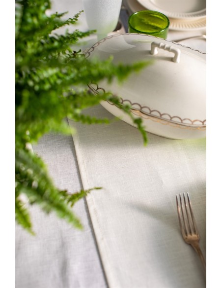 Chemin de table en lin Riviera