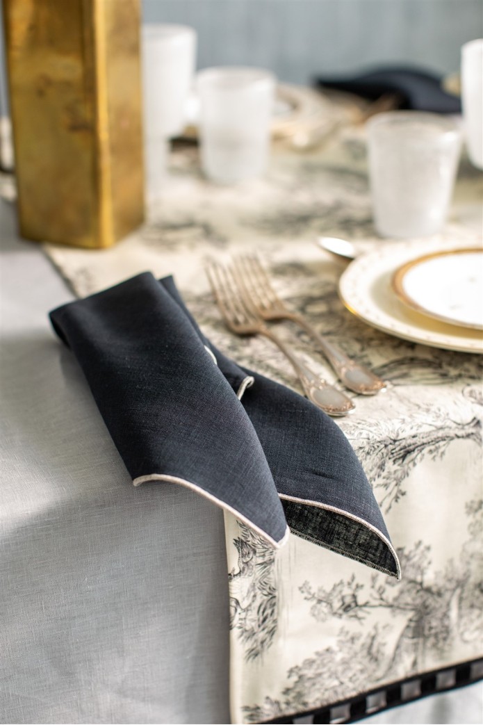 Chemin de table en cotton Riviera 2