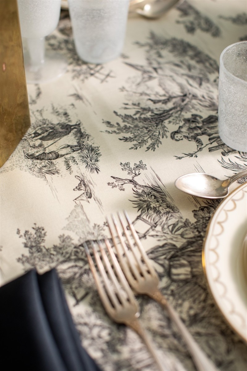 Chemin de table en cotton Riviera