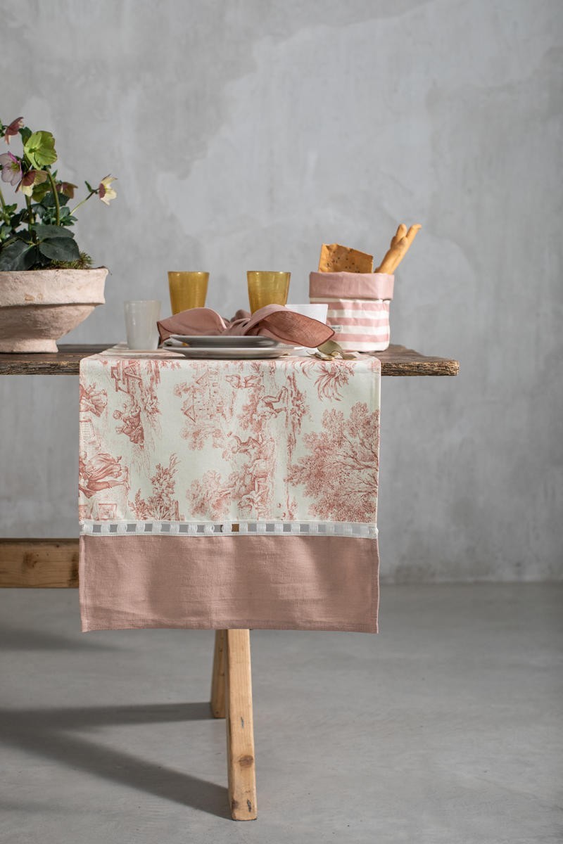 Chemin de table en cotton Riviera