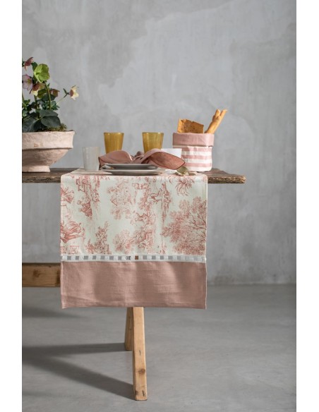 Chemin de table en cotton Riviera