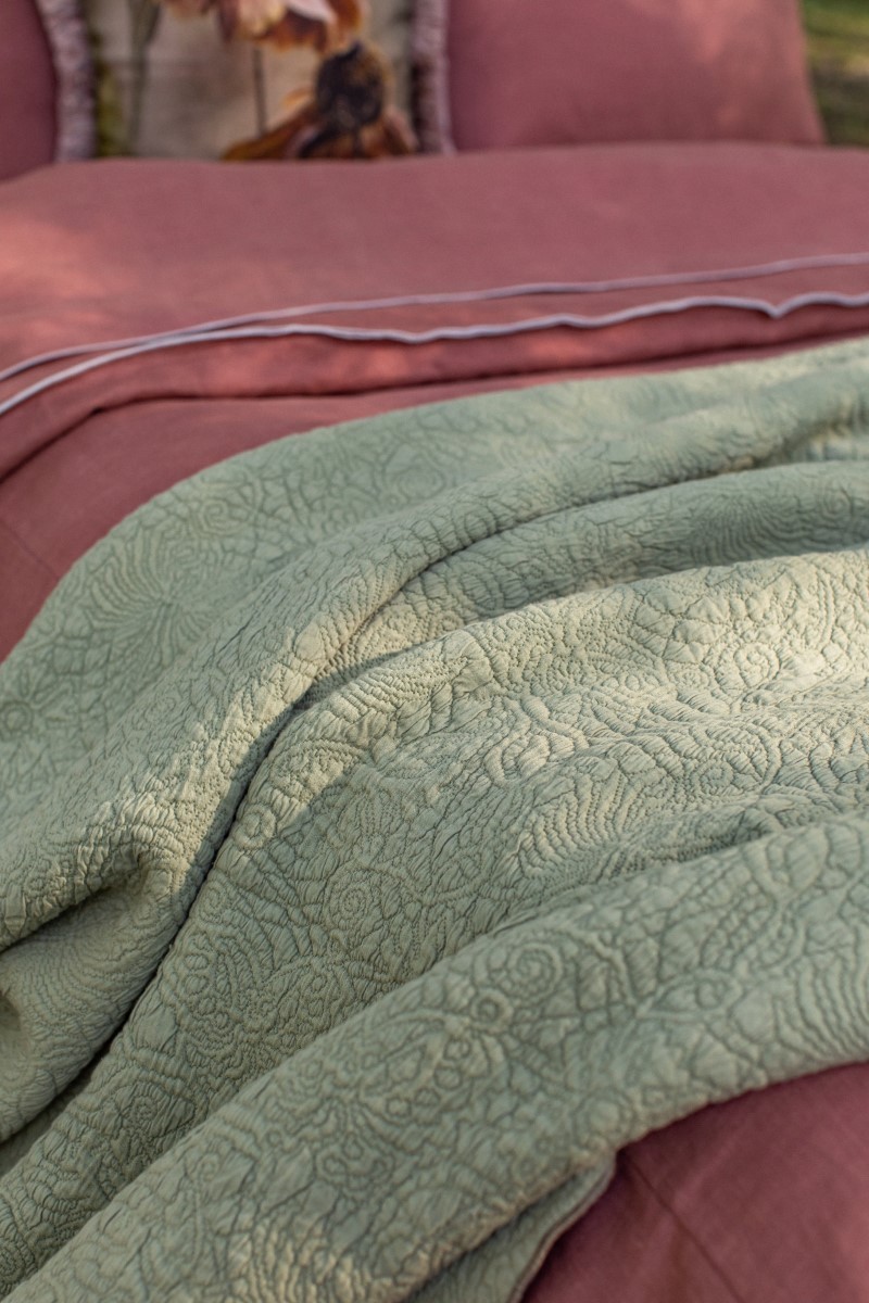 Boutis Angelica Bedspread in Cotton