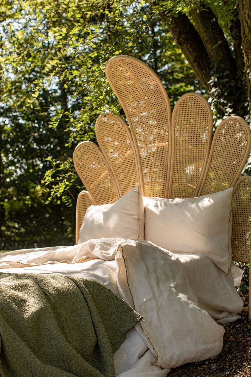 Boutis Angelica Bedspread in Cotton