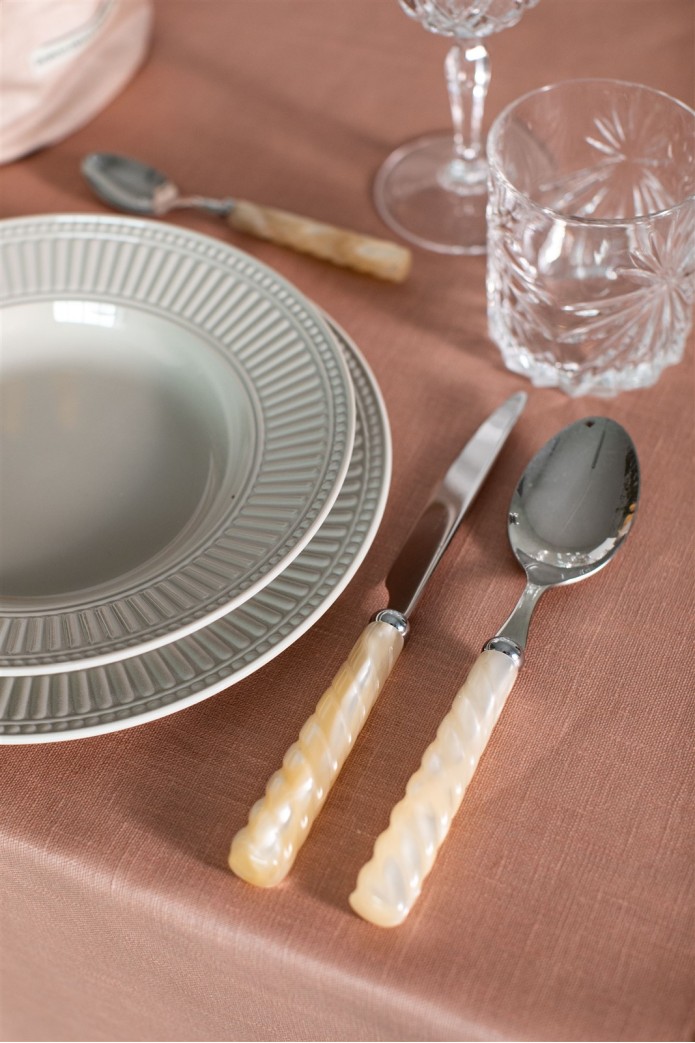 Set di 4 Posate Tortiglione 2