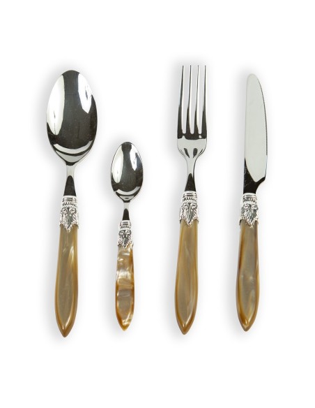 Set di 4 Posate Madreperla