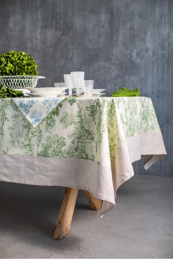Nappe en coton Bauhaus enduit 2