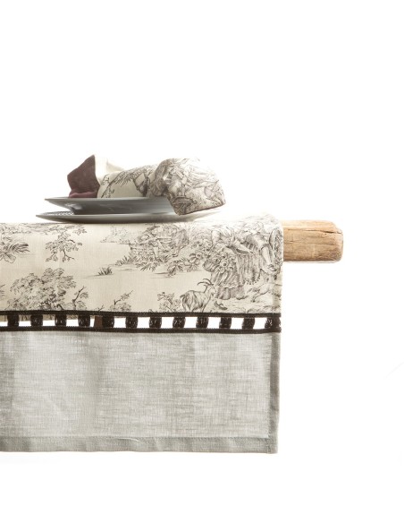 Riviera Runner in Stain Resistant Cotton